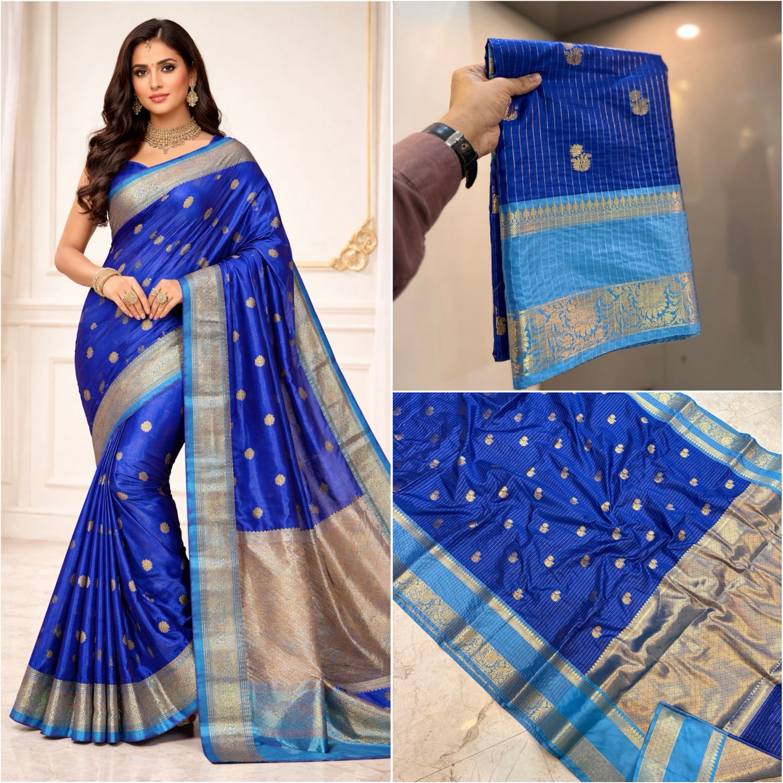Banarasi soft katan silk saree
