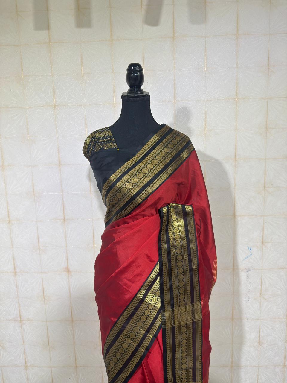 Banarasi soft silk saree