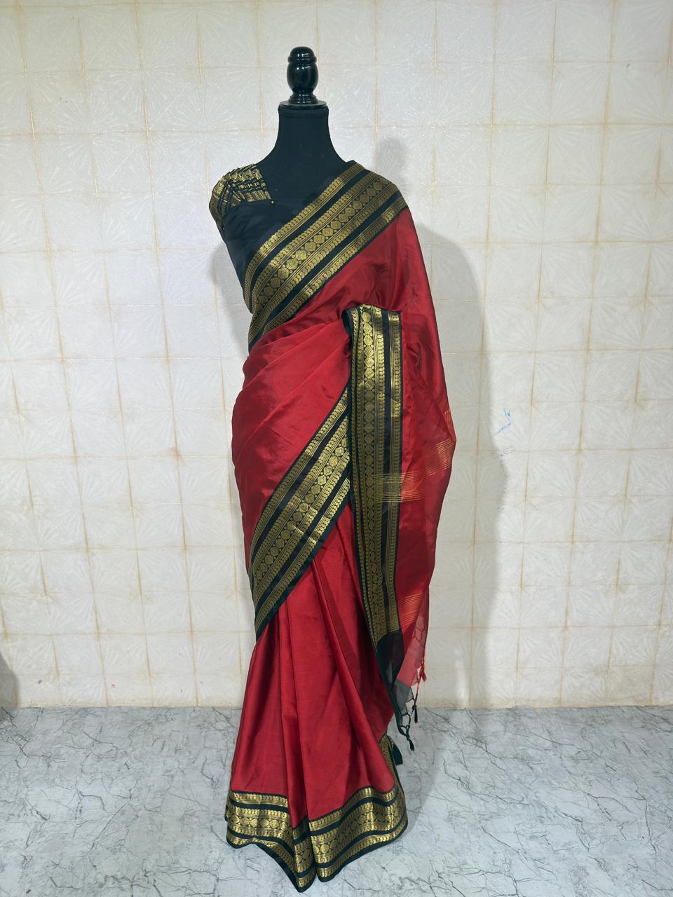 Banarasi soft silk saree