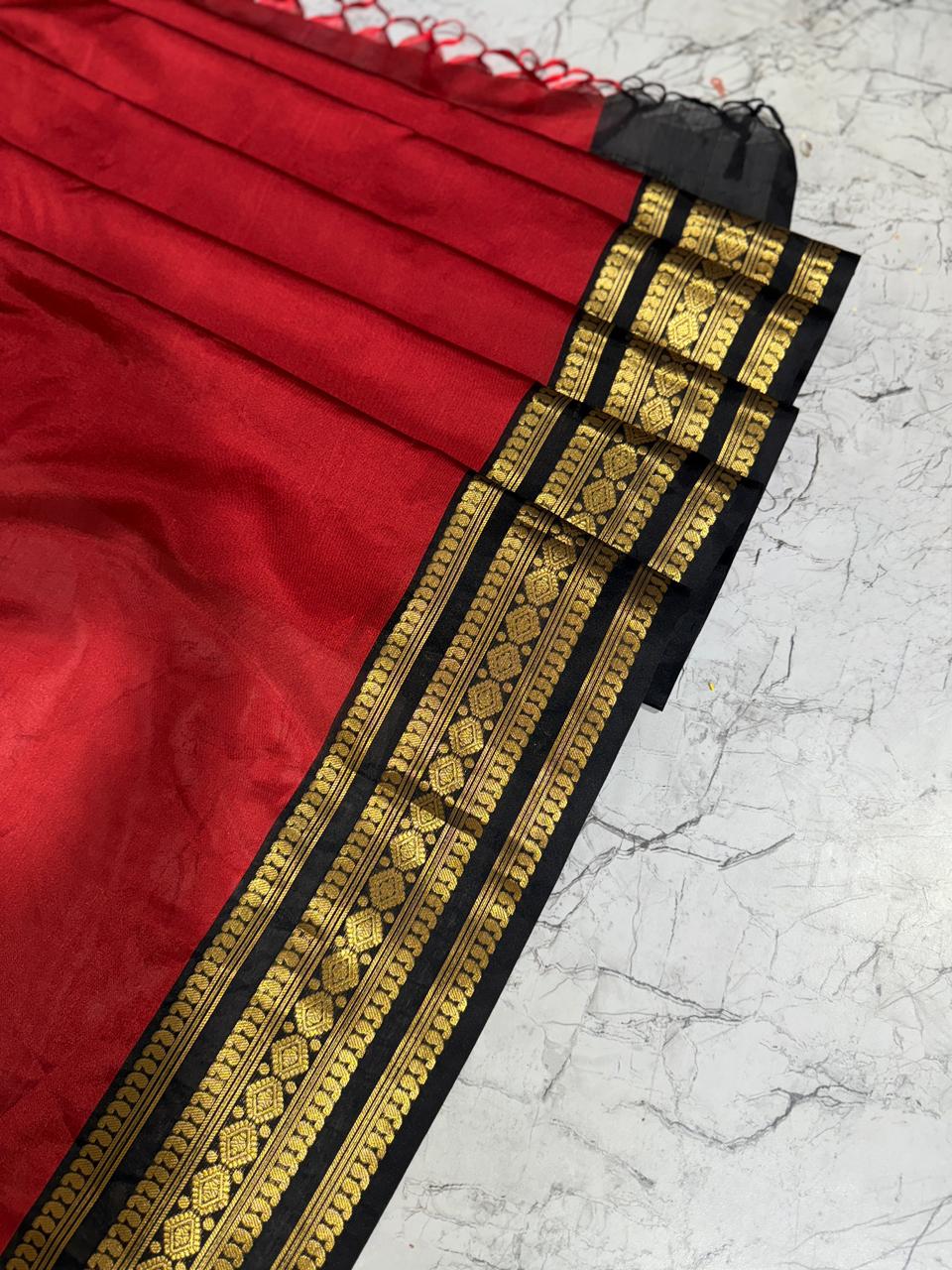 Banarasi soft silk saree