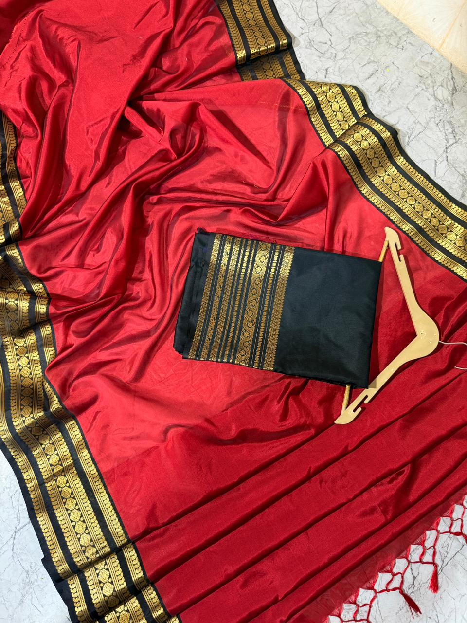 Banarasi soft silk saree