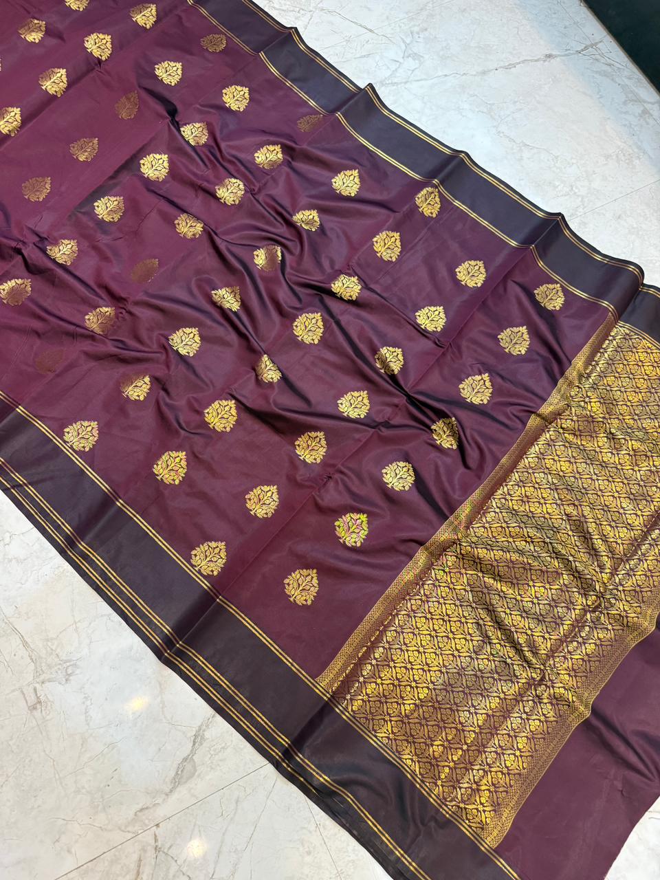 Banarasi soft katan silk saree SKS06