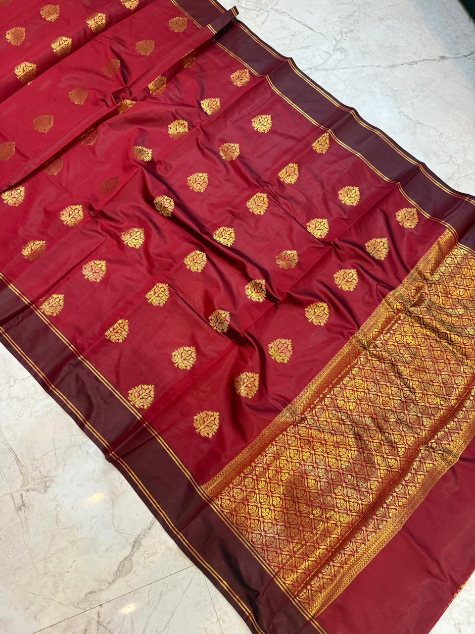 Banarasi soft katan silk saree SKS03