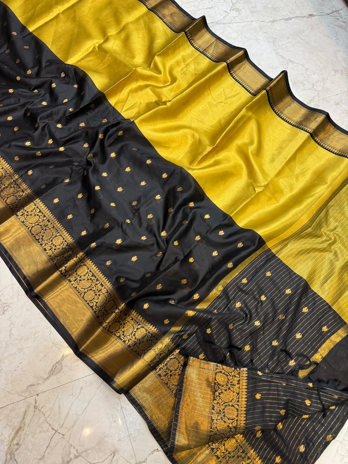 Banarasi soft tissue katan silk saree GHCB