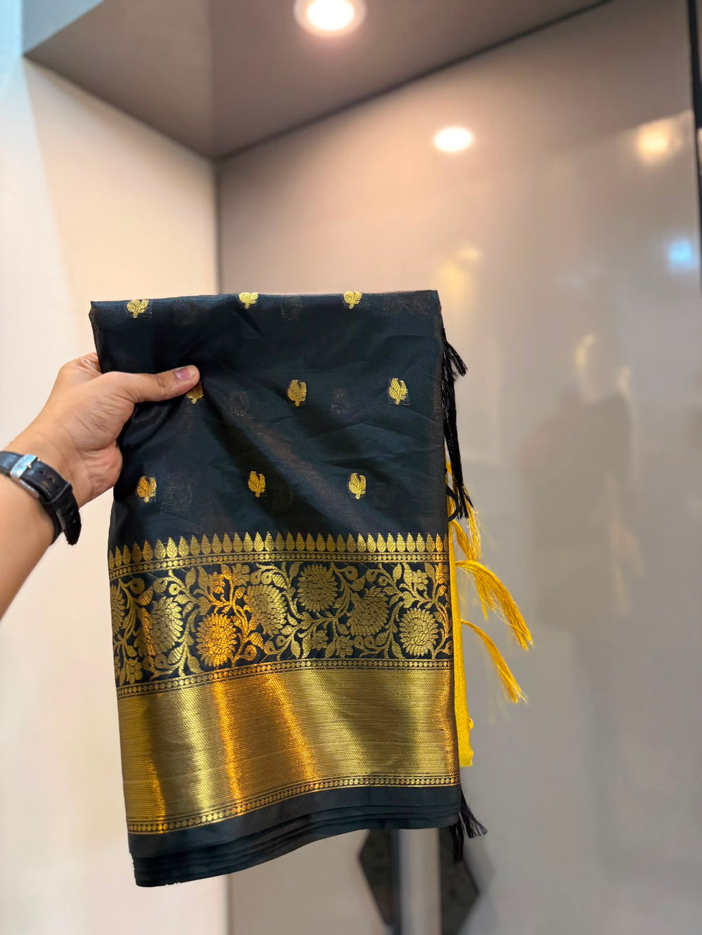 Banarasi soft tissue katan silk saree GHCB