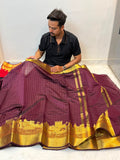 Banarasi soft katan silk ganga ghat design saree KGG06