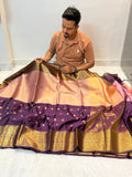 Banarasi soft tissue katan silk saree HHW