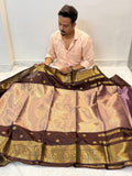 Banarasi soft tissue katan silk saree JHH2