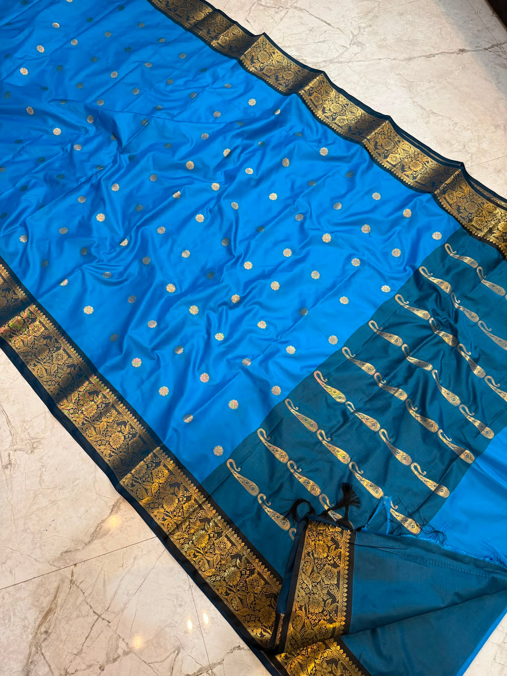 Banarasi soft katan silk saree AFT11