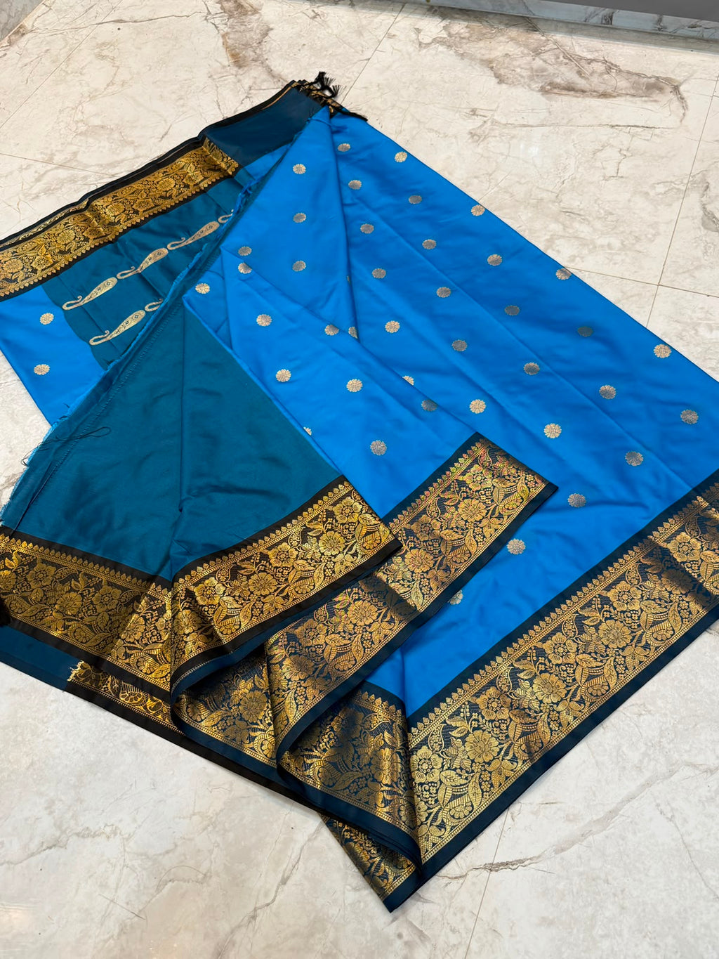 Banarasi soft katan silk saree AFT11