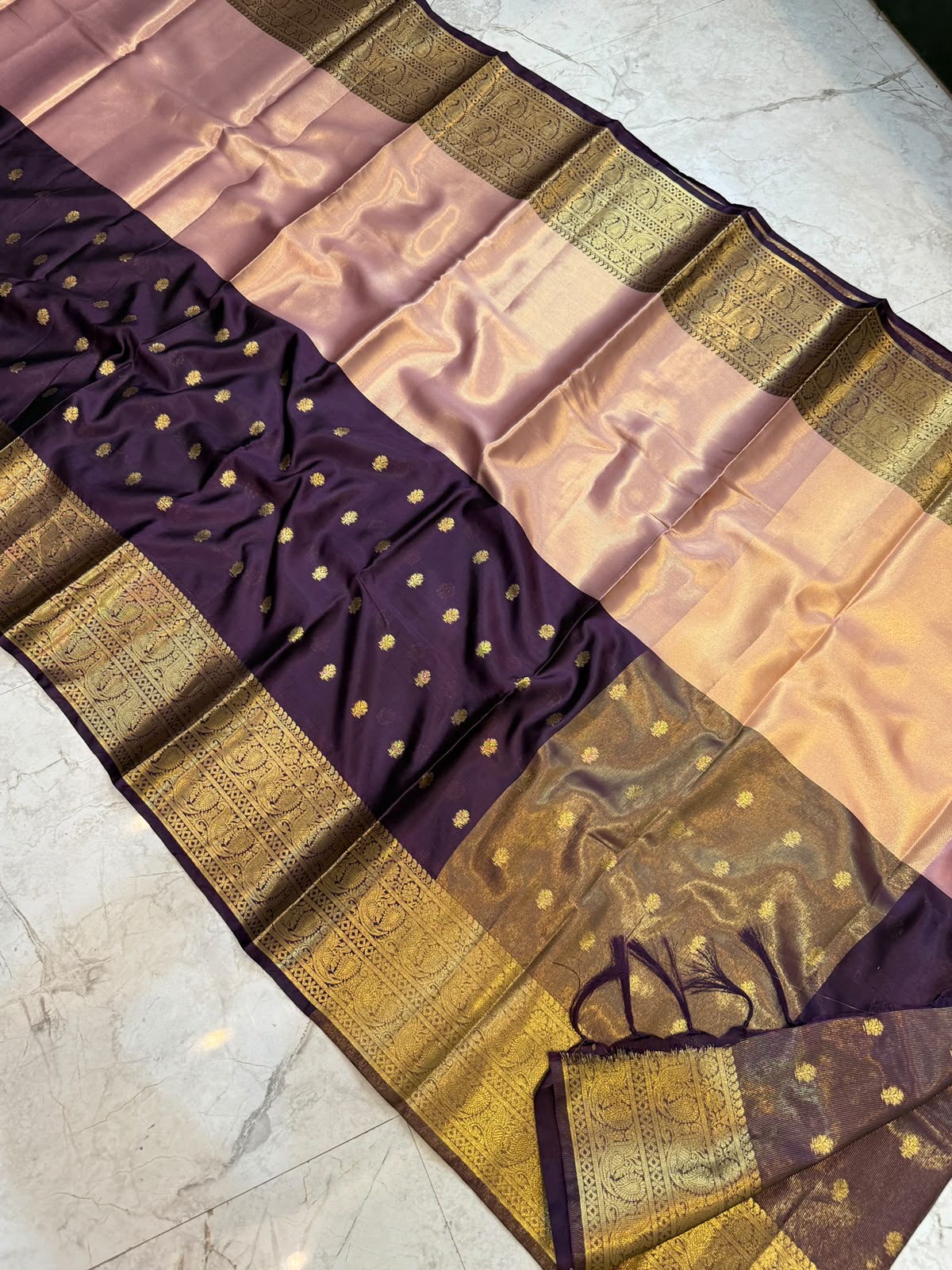 Banarasi soft tissue katan silk saree HHW