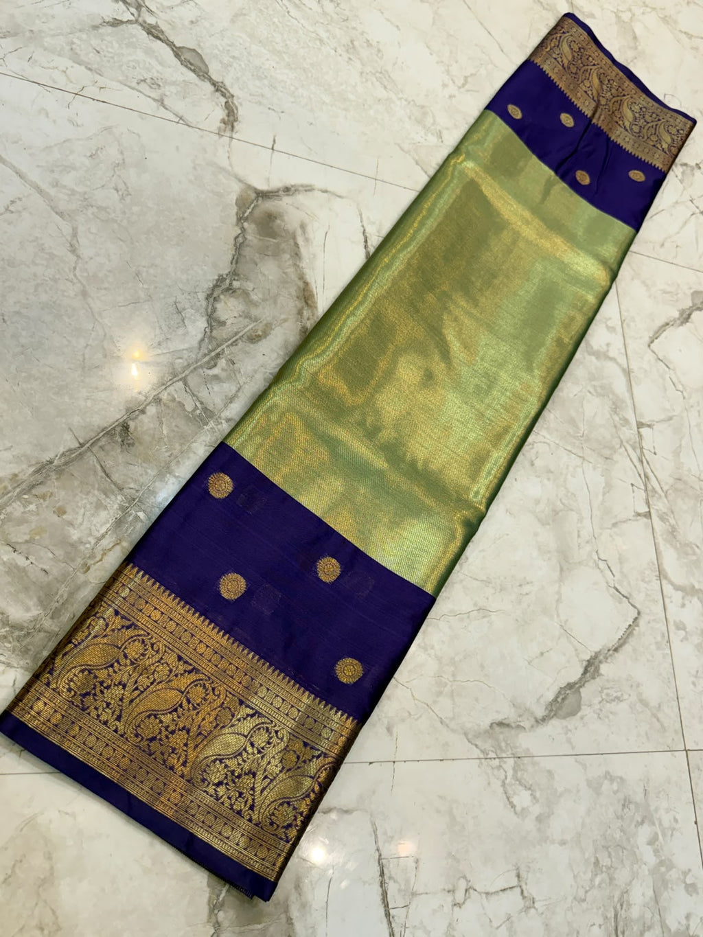 Banarasi soft semi tissue katan silk saree JHH3