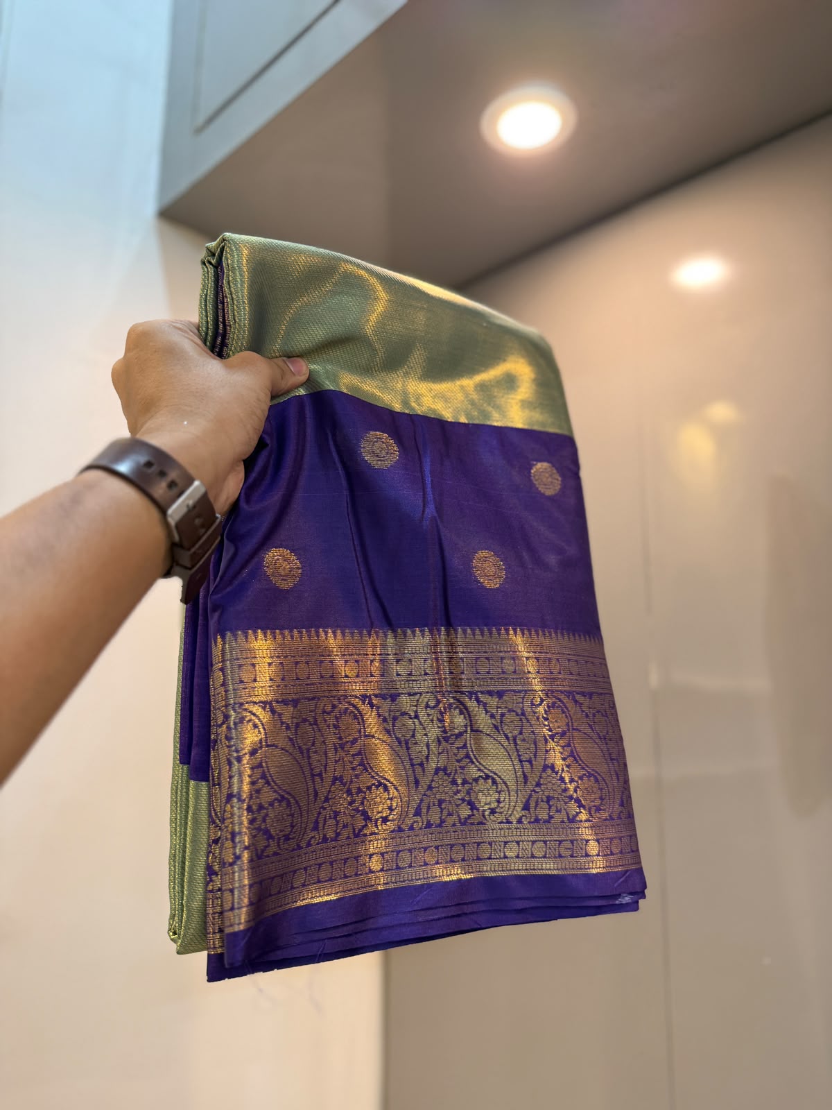 Banarasi soft semi tissue katan silk saree JHH3