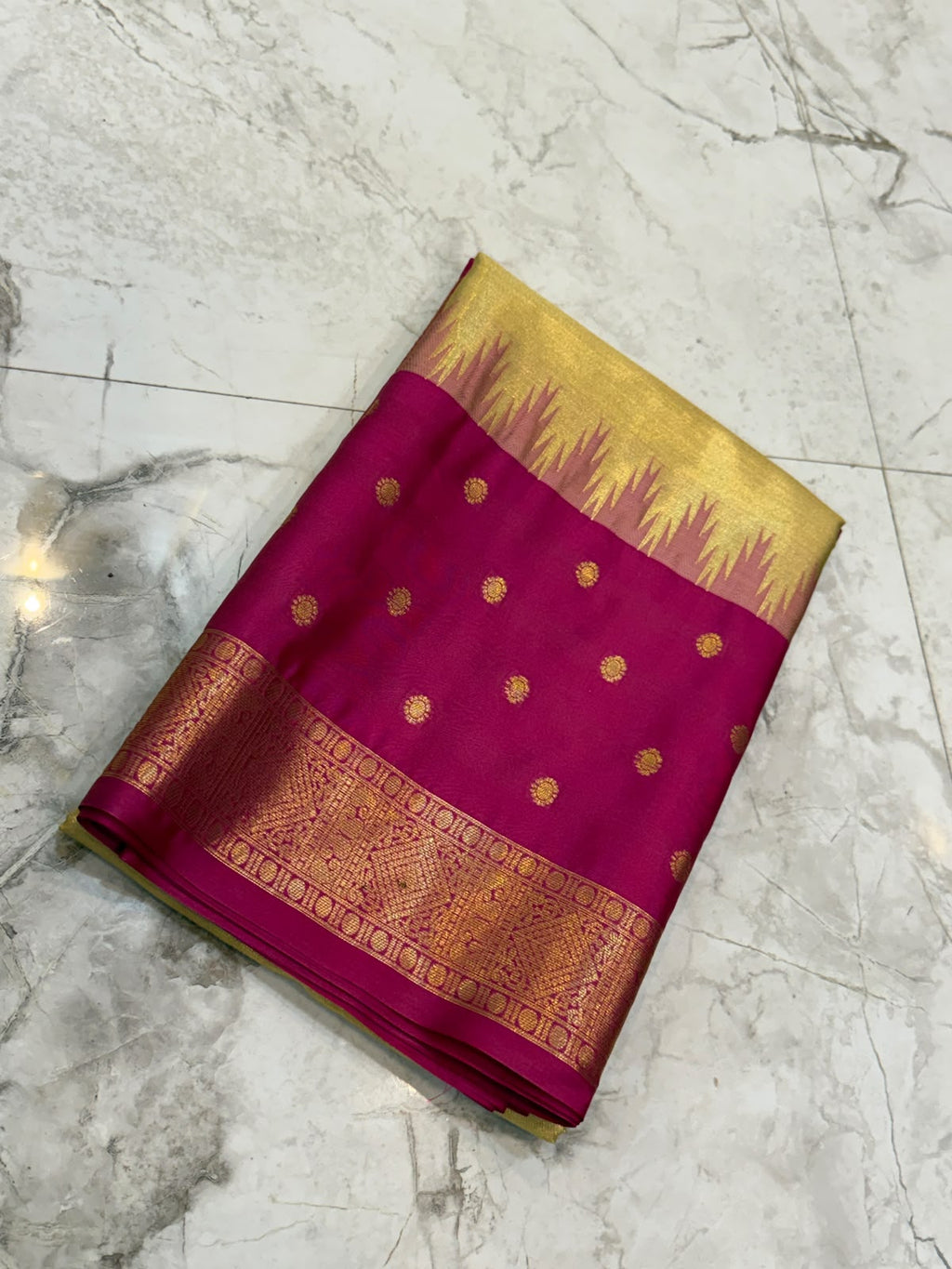 Banarasi soft semi tissue katan silk saree RBB